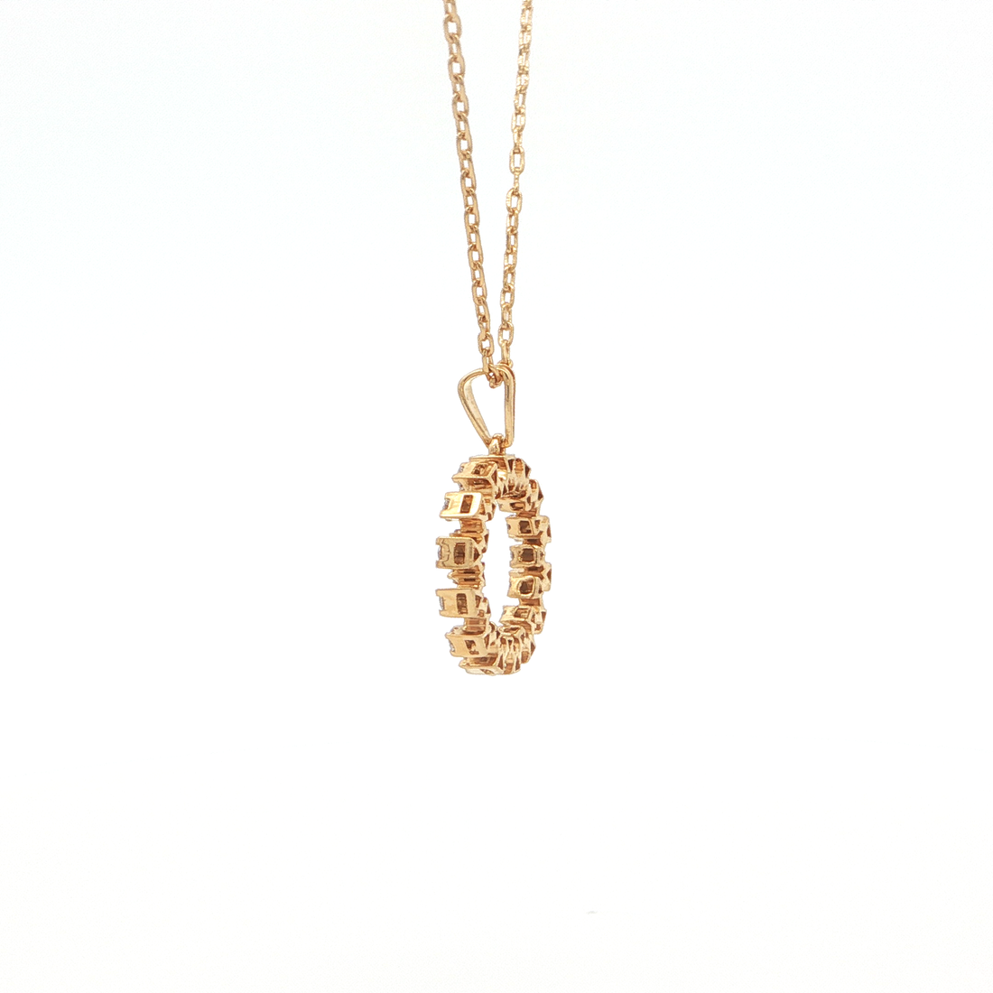 Radiant Halo Monzonite Pendant
