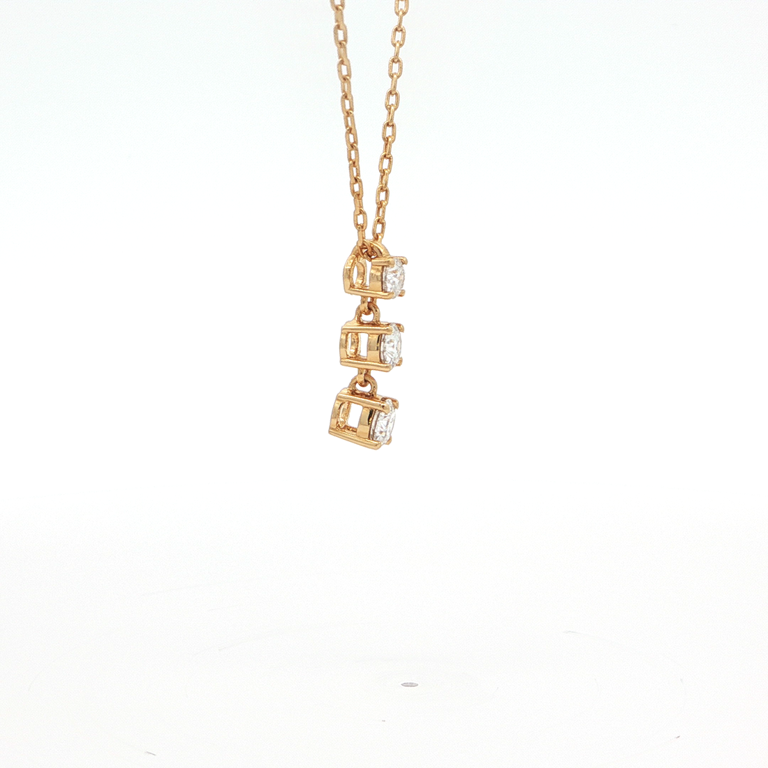 Trio Solitaire Pendant