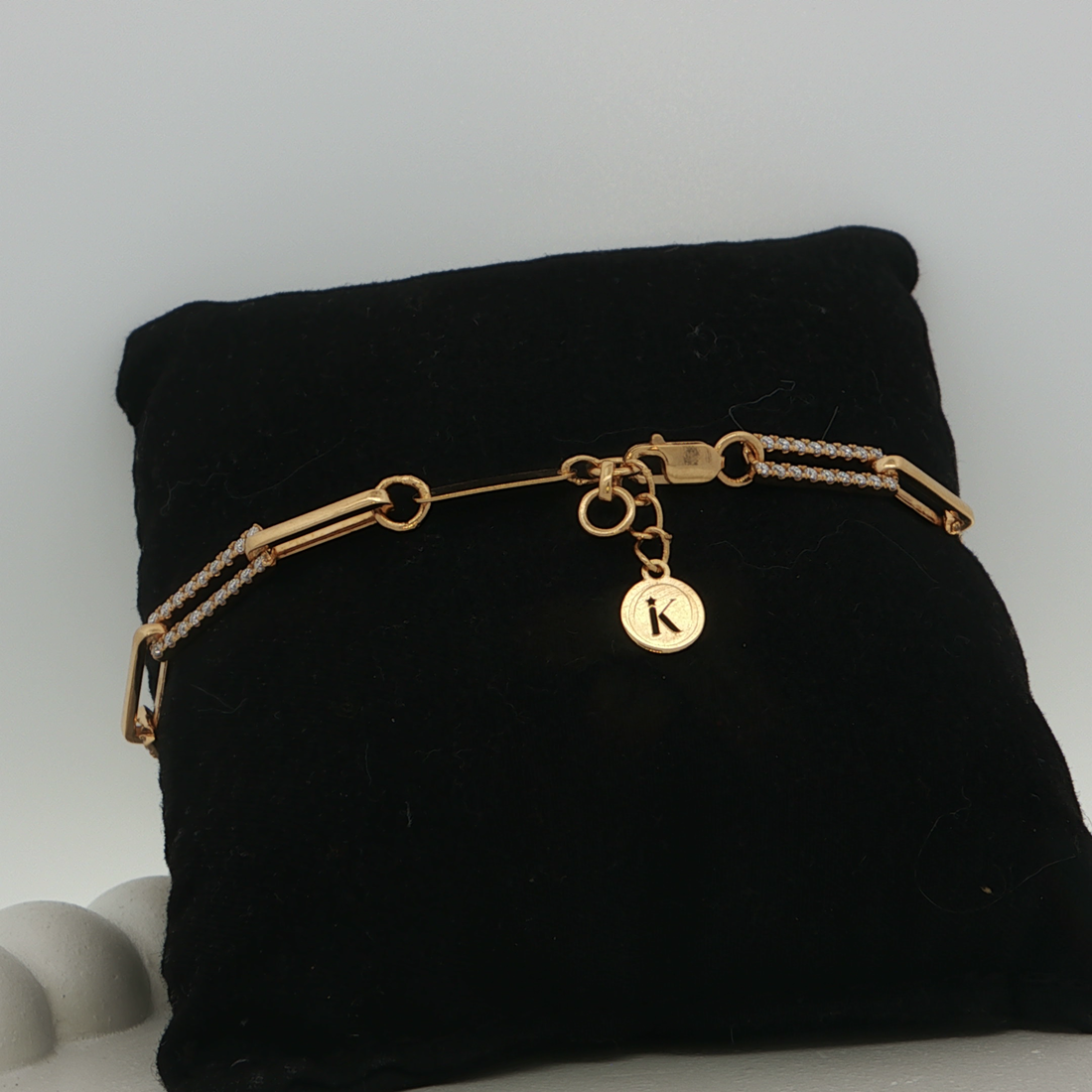 Modern Paperclip Link Bracelet