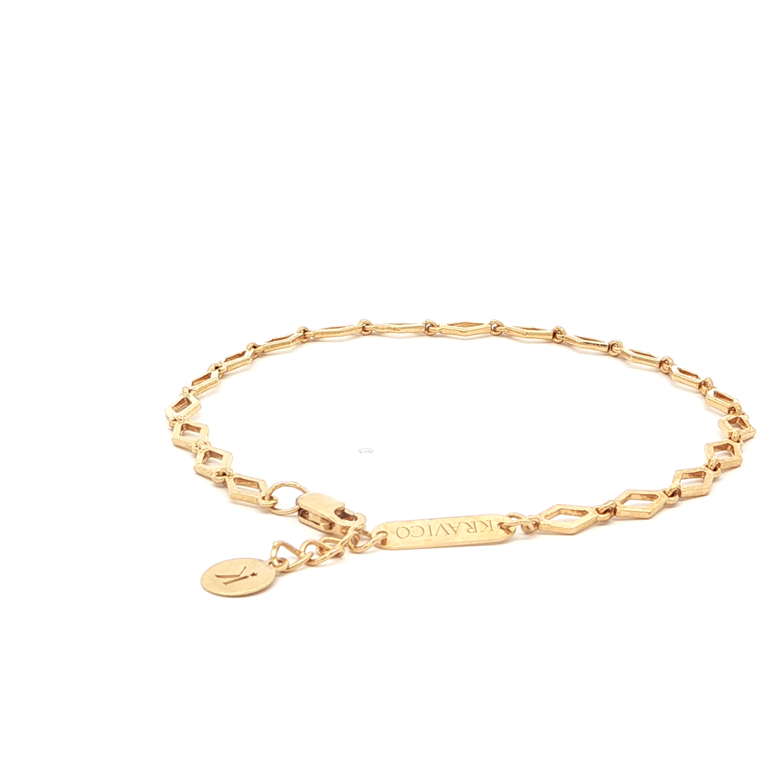 Minimal Link Bracelet | Gold Plated