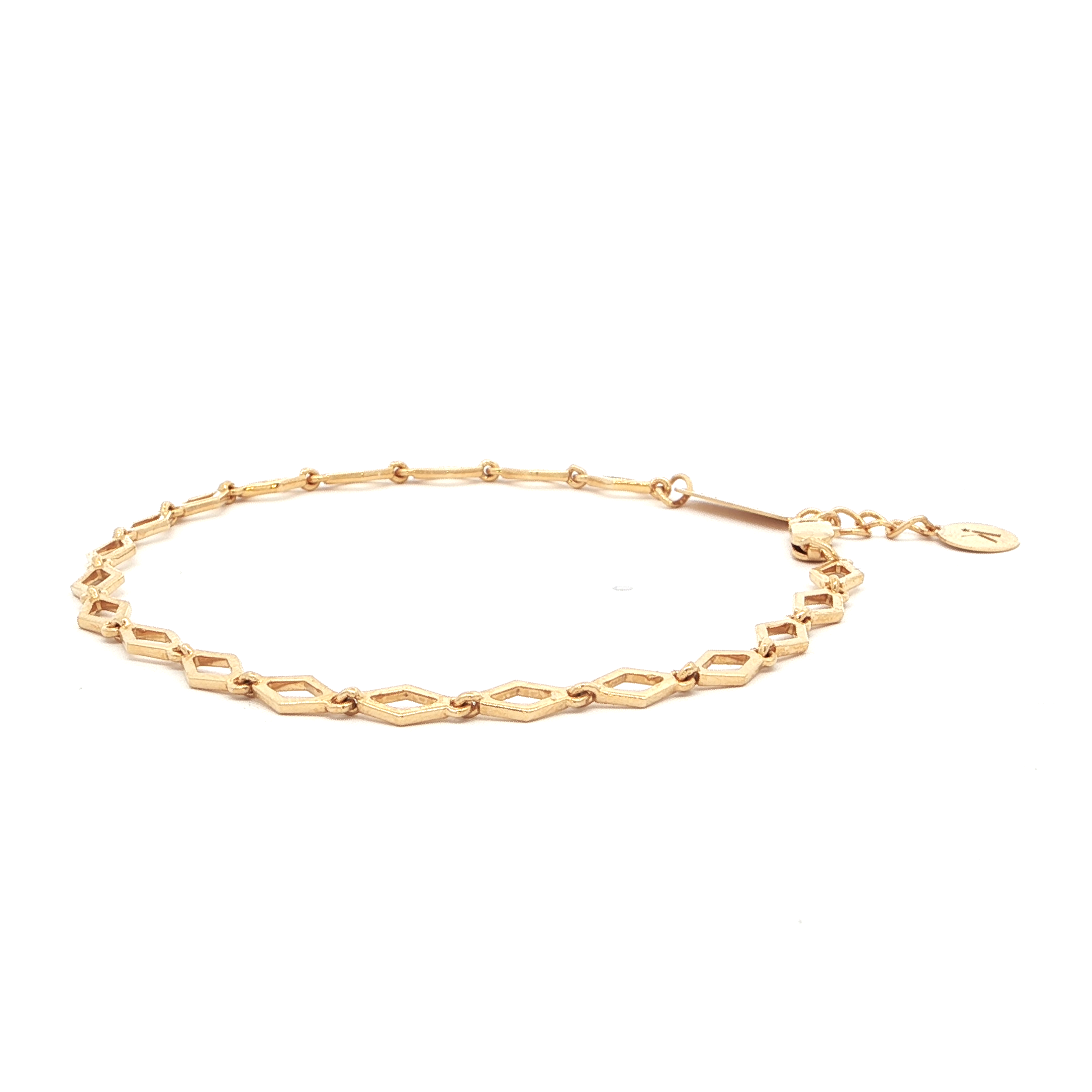 Minimal Link Bracelet | Gold Plated