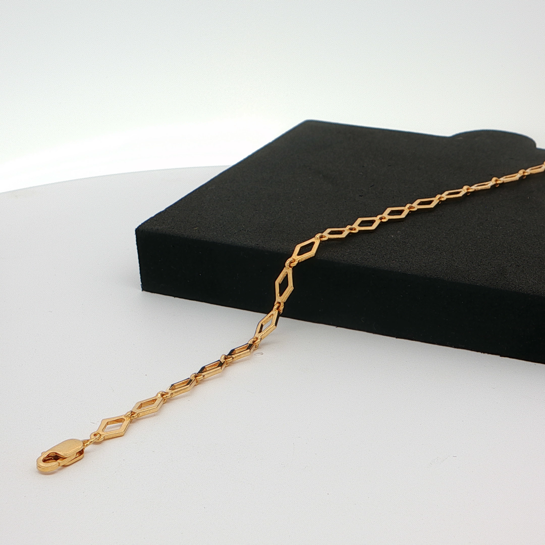 Minimal Link Bracelet | Gold Plated