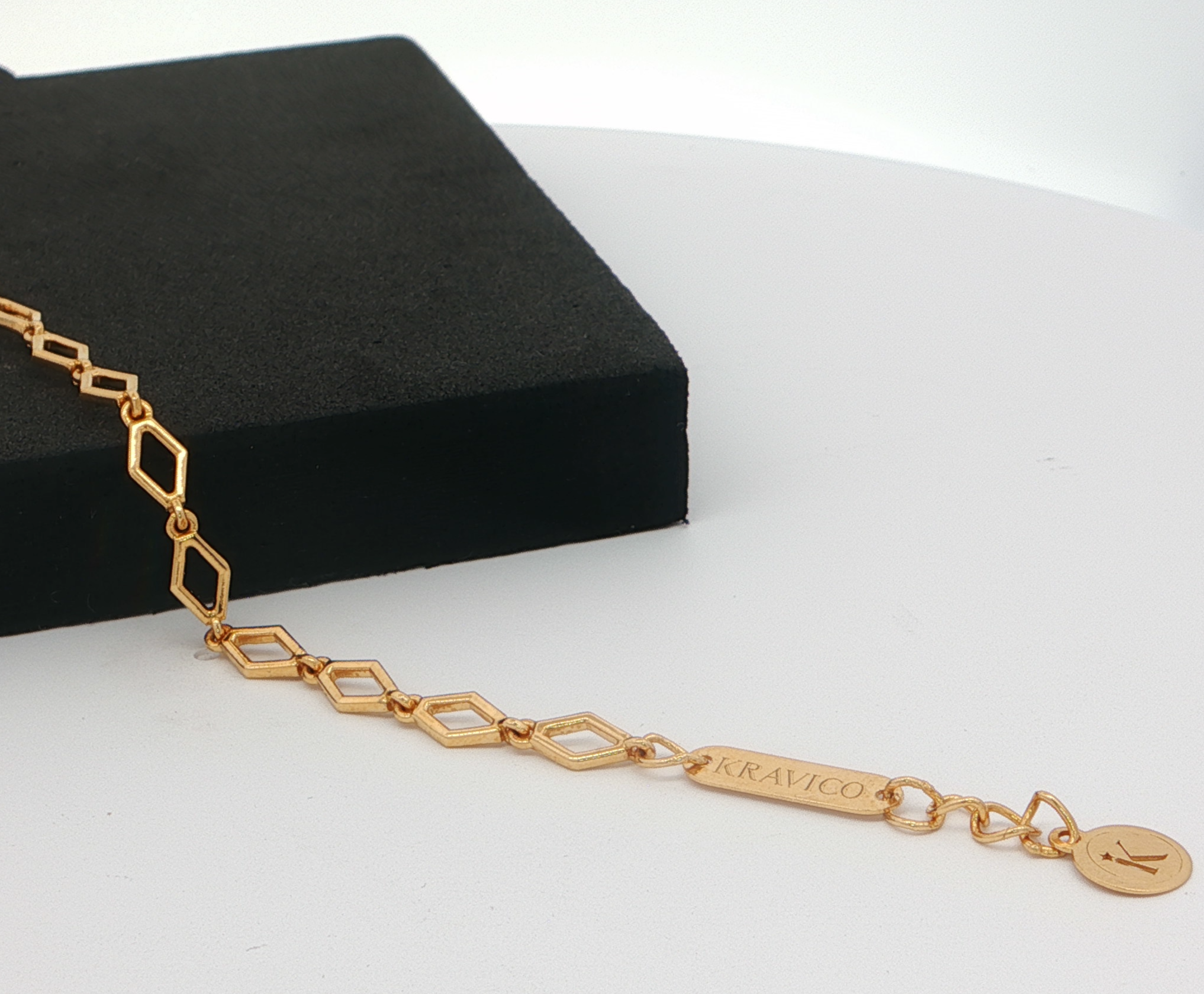 Minimal Link Bracelet | Gold Plated