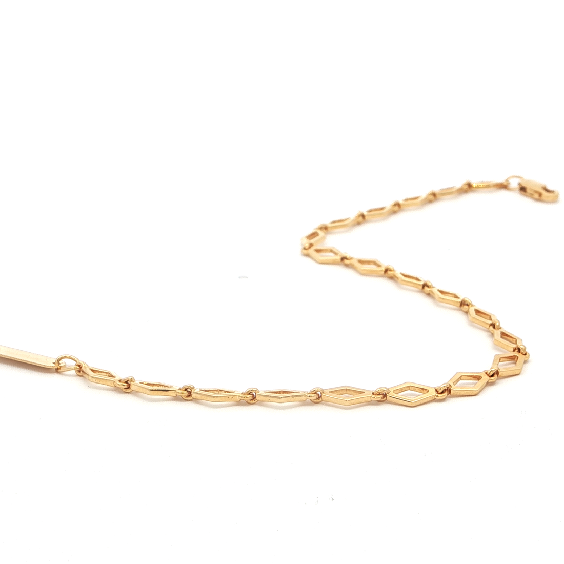 Minimal Link Bracelet | Gold Plated