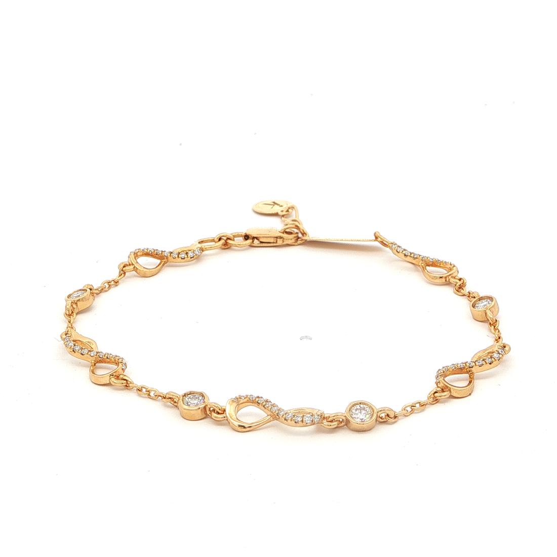 Infinity Charm Bracelet | Gold Plated