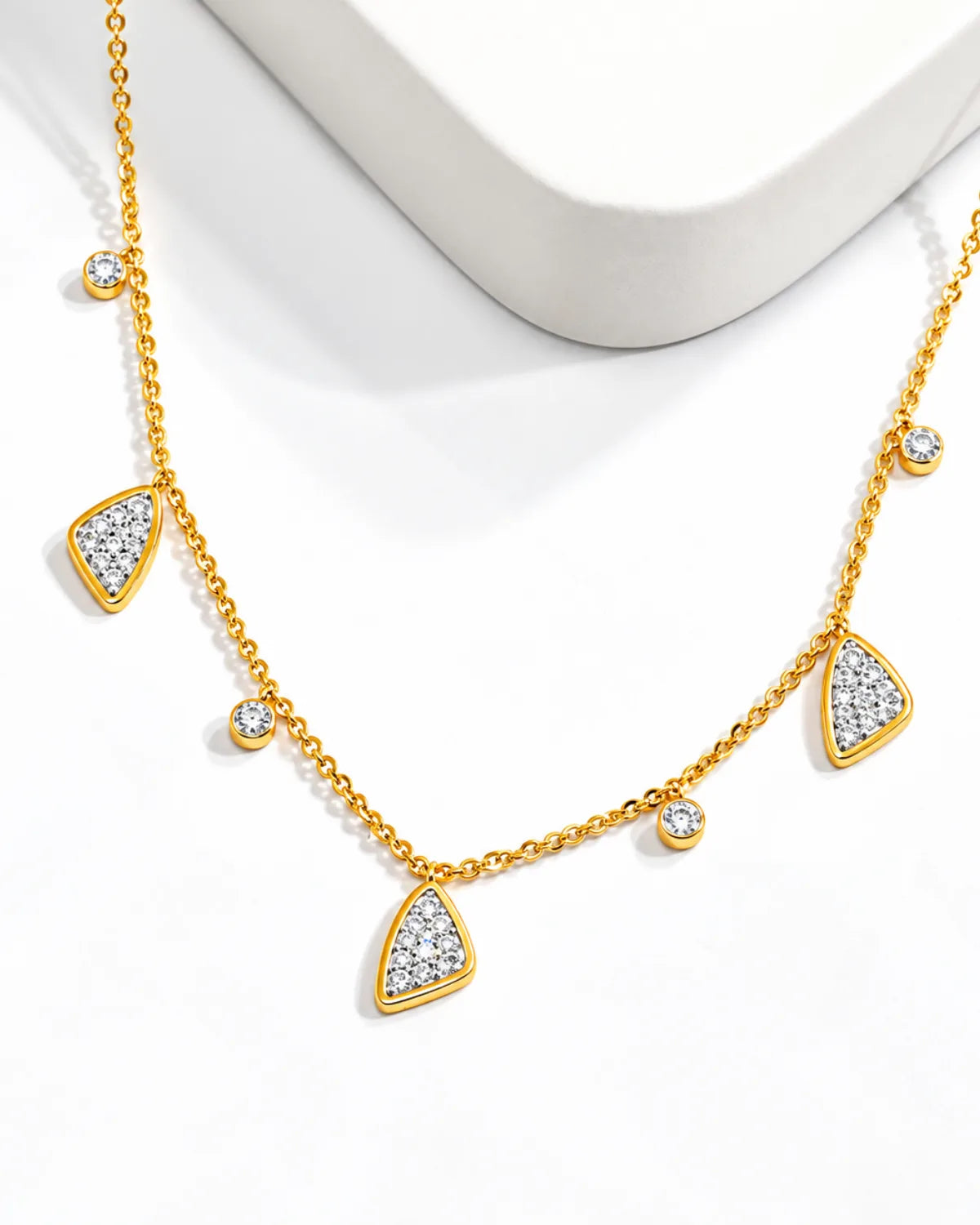 Multi Charm Diamond Necklace