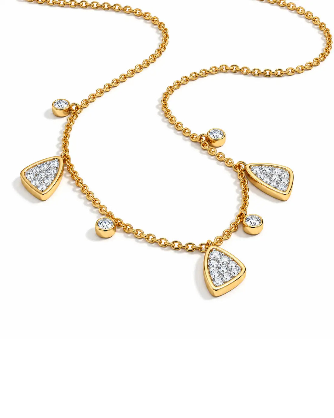 Multi Charm Diamond Necklace