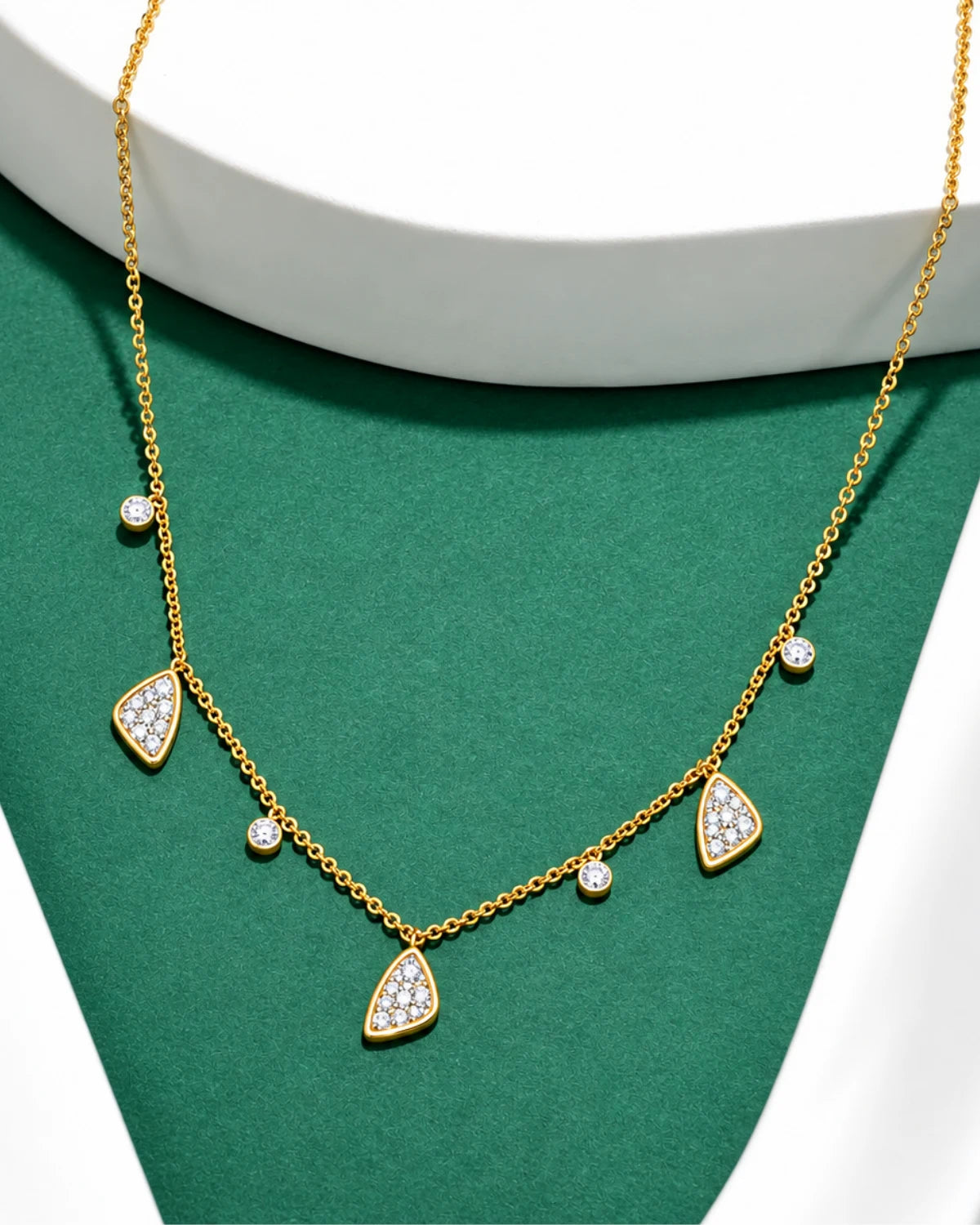 Multi Charm Diamond Necklace