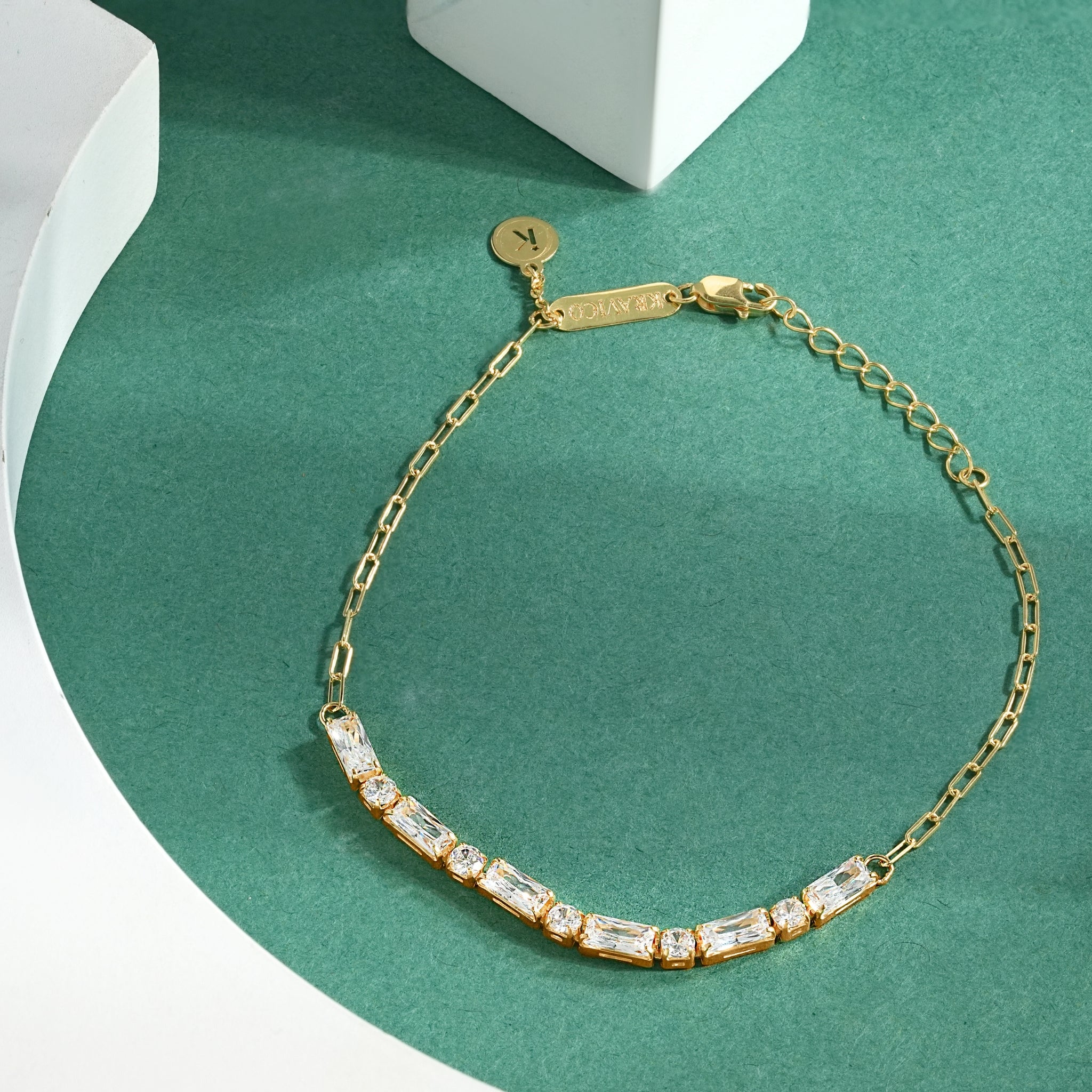 Emerald Cut Diamond Bracelets