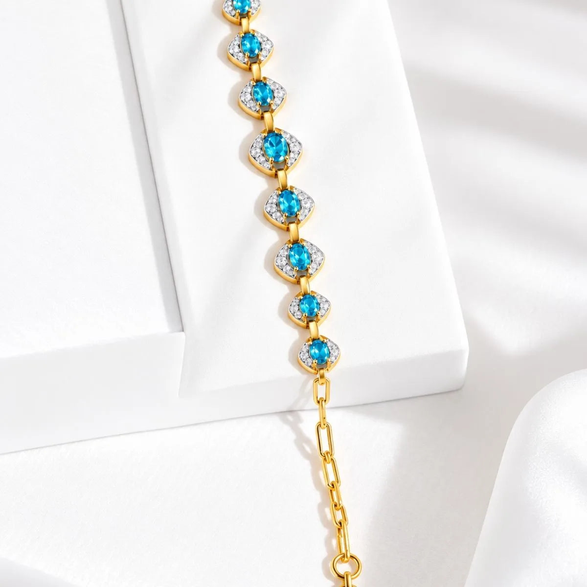 Mira Diamond Bracelet |Gold Vermeil