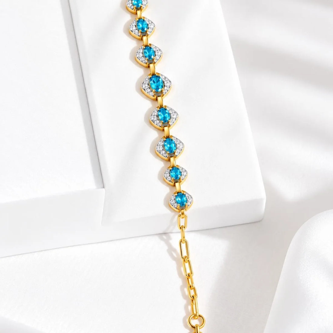 Mira Diamond Bracelet |Gold Vermeil