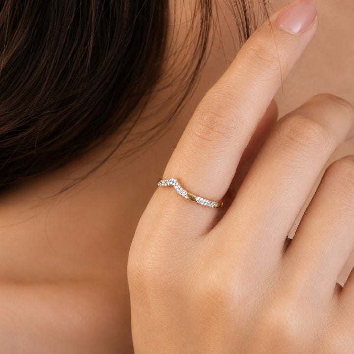 Vertex Band | Gold Vermeil