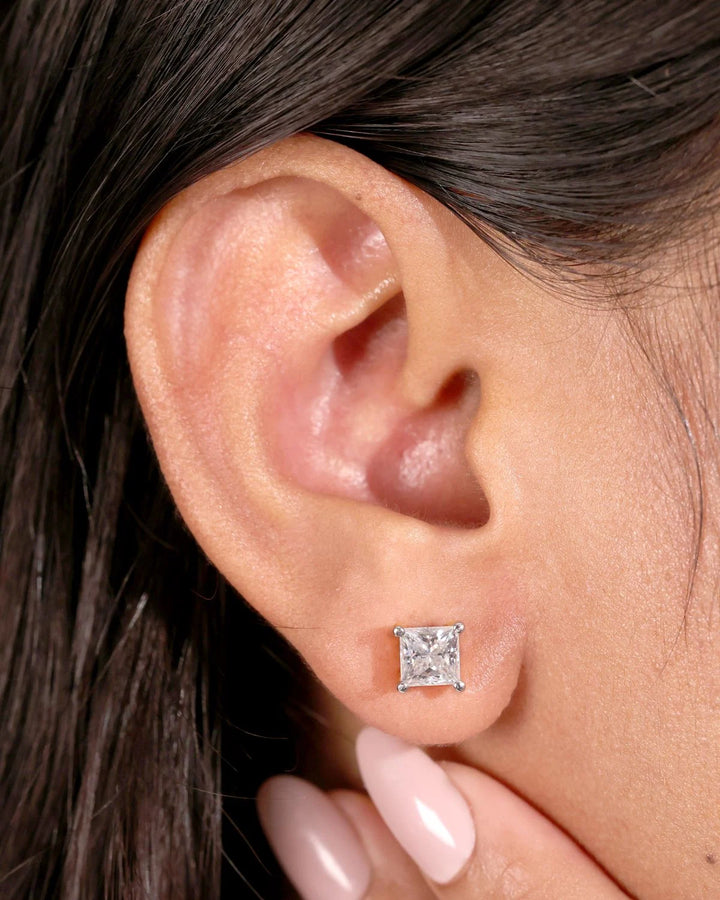 Princess Studs | Gold Vermeil
