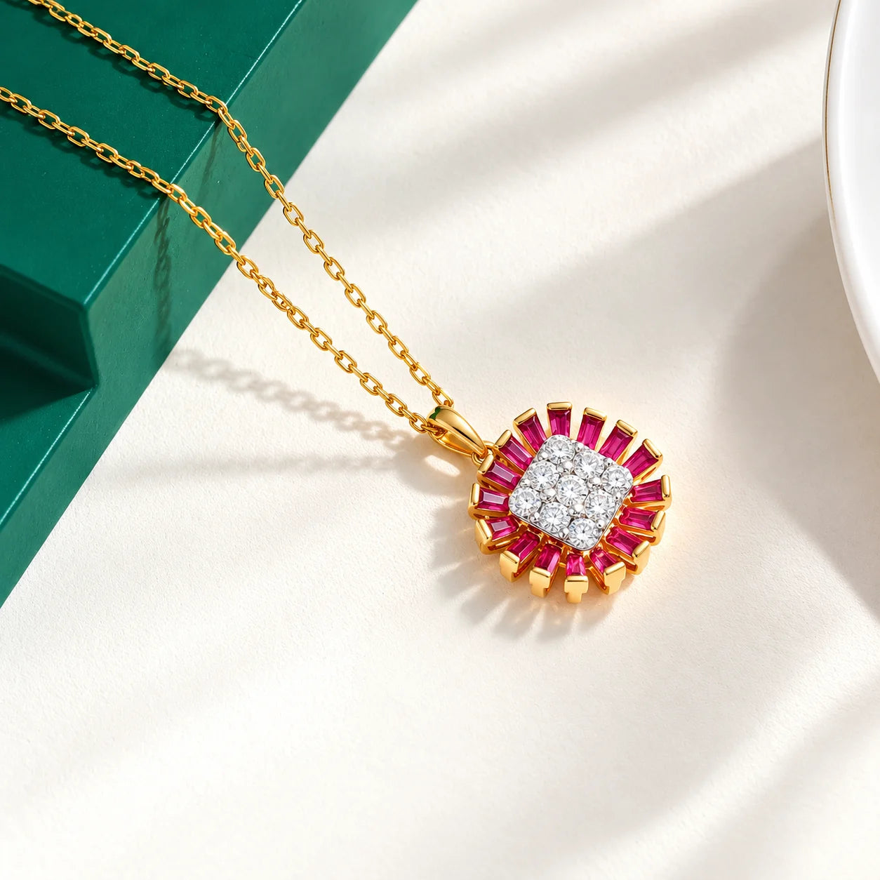 Aura Blush Pendant