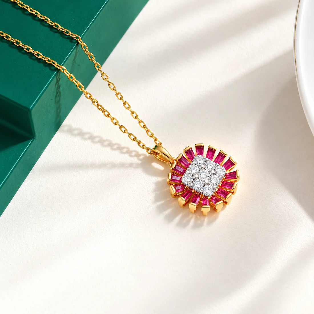 Aura Blush Pendant