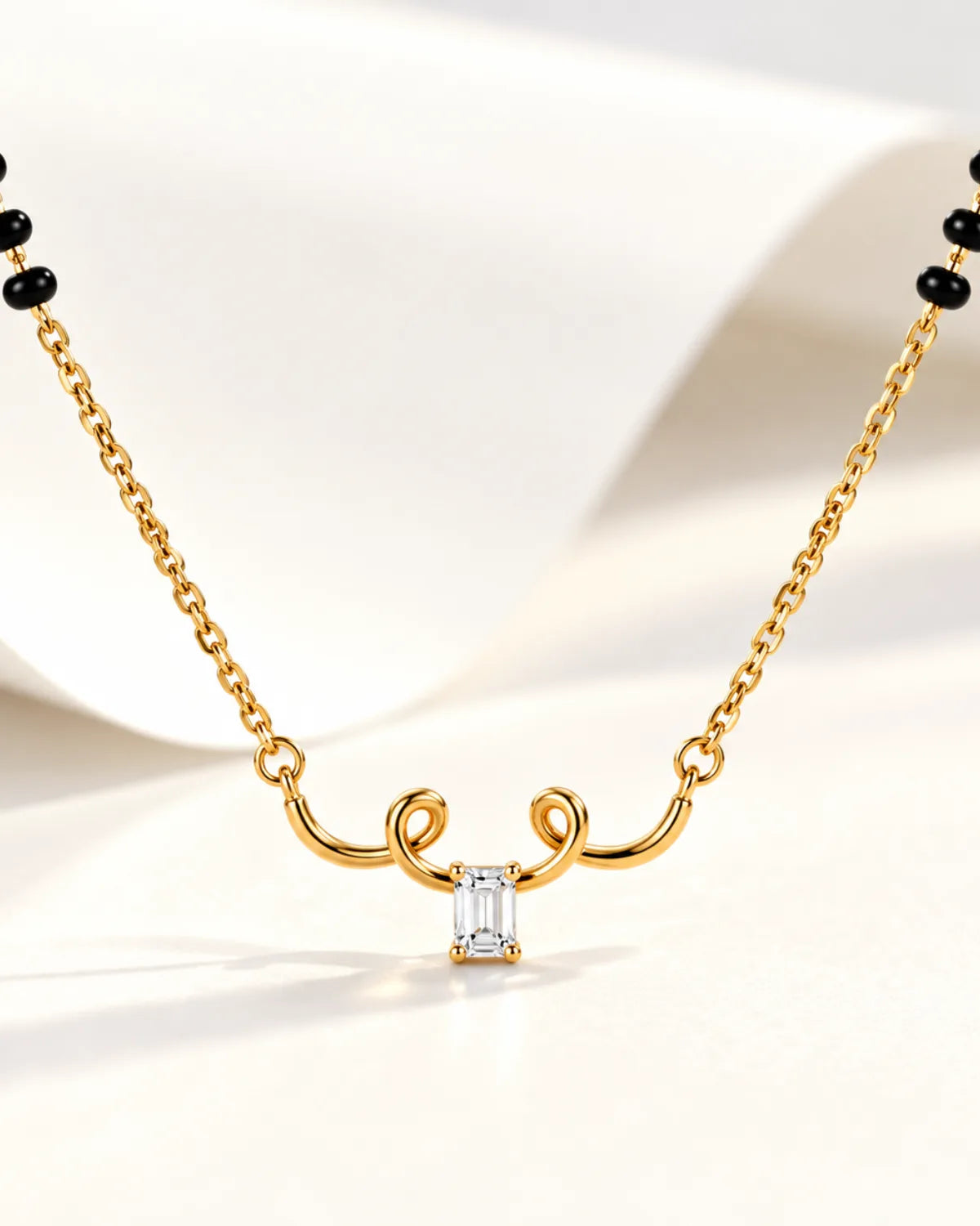 Arohi Solitaire Moissanite Diamond | Gold Vermeil