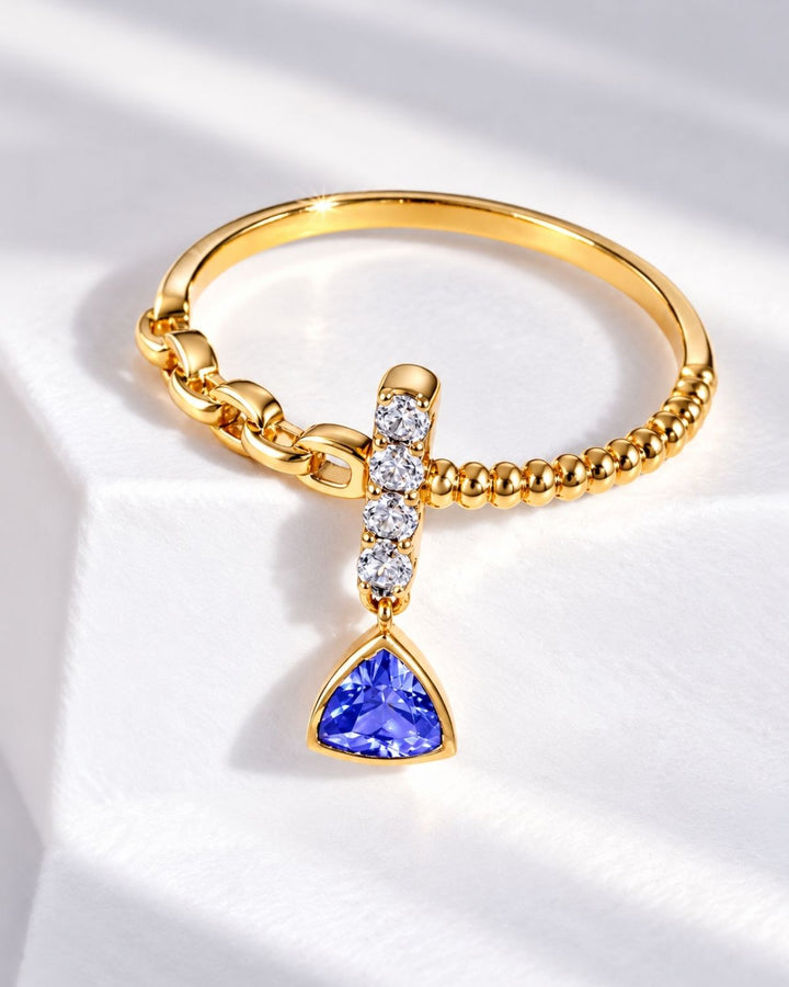 Emily Diamond Crush Ring | Gold Vermeil