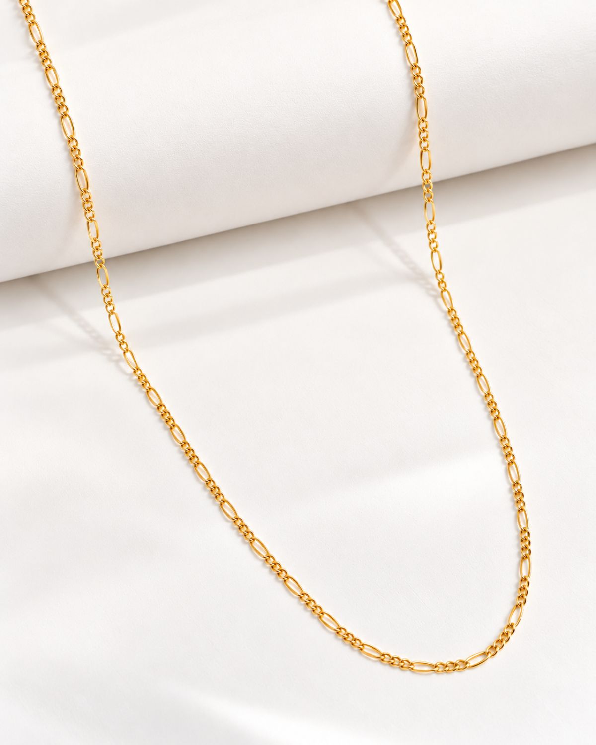 Gold-plated Figaro Chain