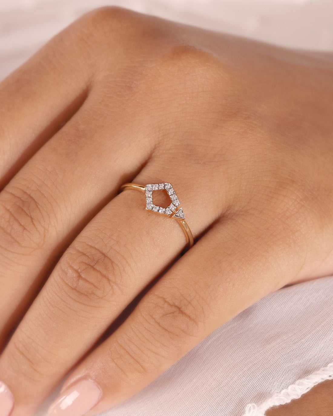 Matrix ring | Gold Vermeil