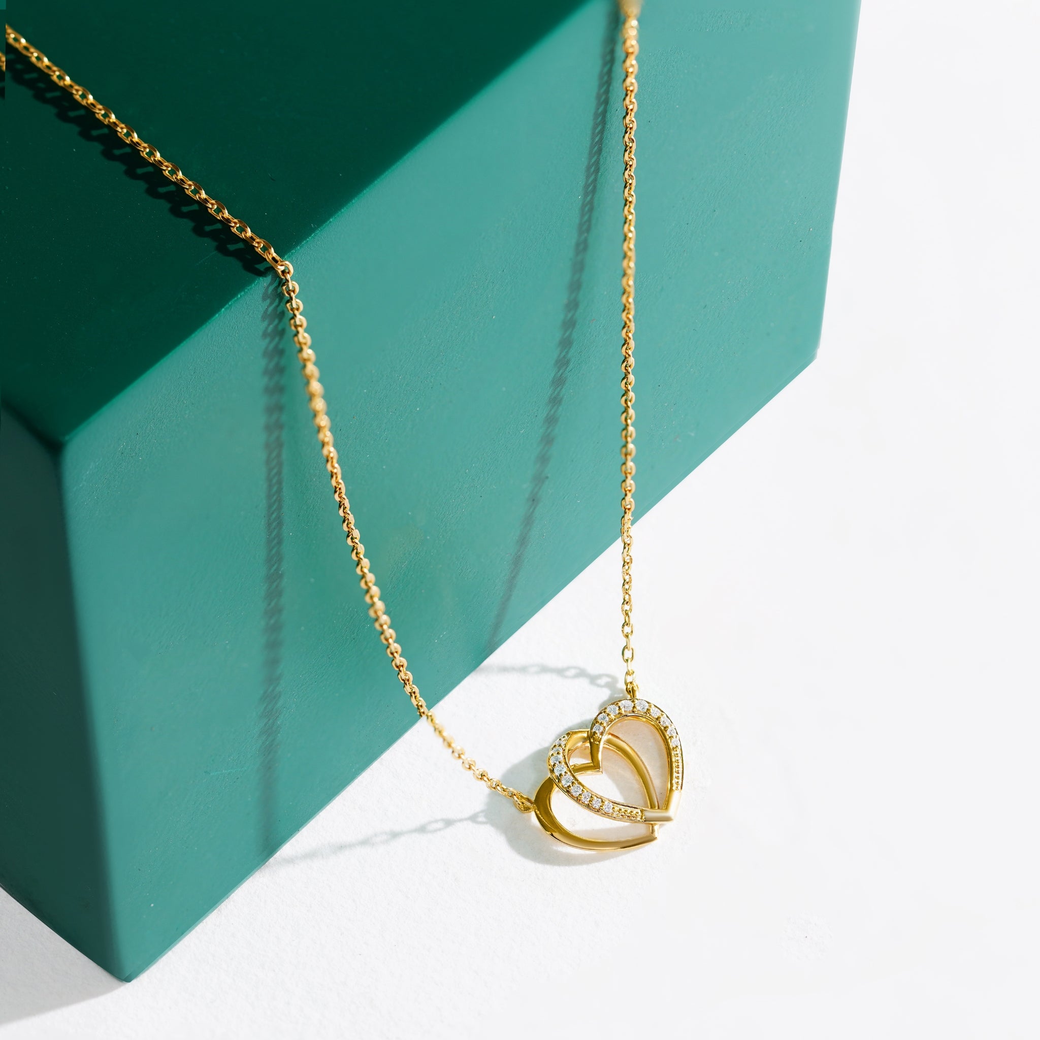 Intertwined Hearts Pendant
