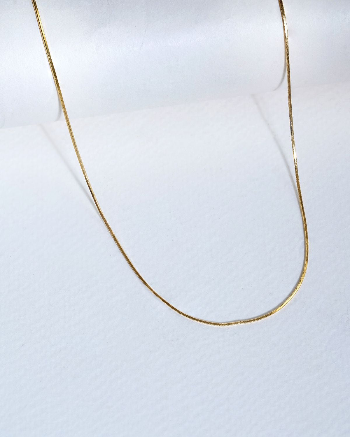 Snake-Link Gold Plated Chain