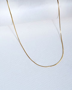 Snake-Link Gold Plated Chain