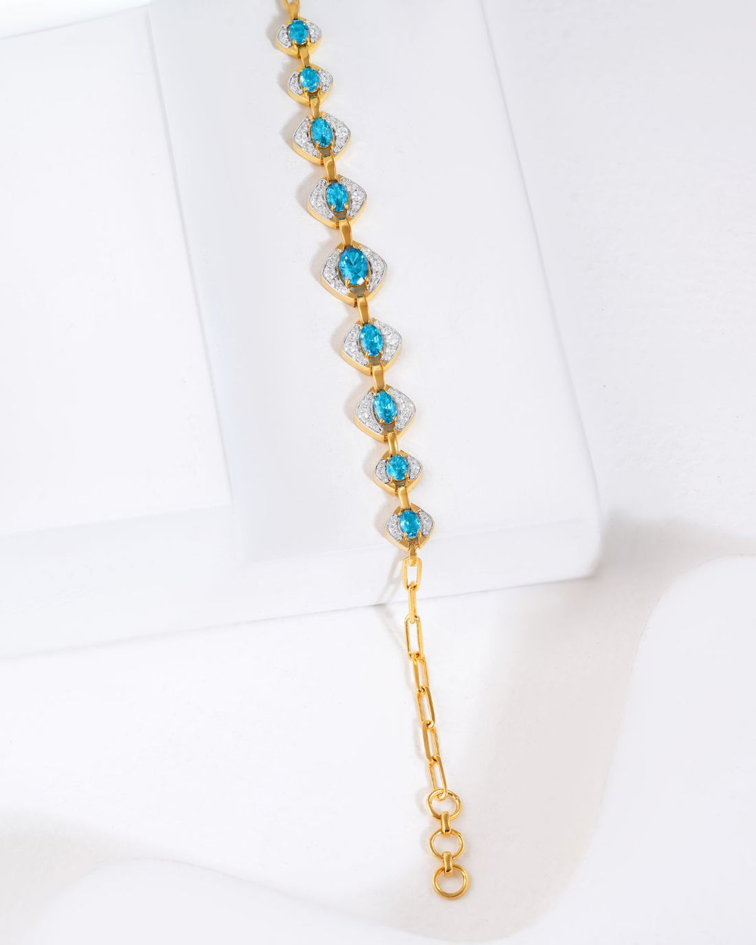 Mira Diamond Bracelet |Gold Vermeil
