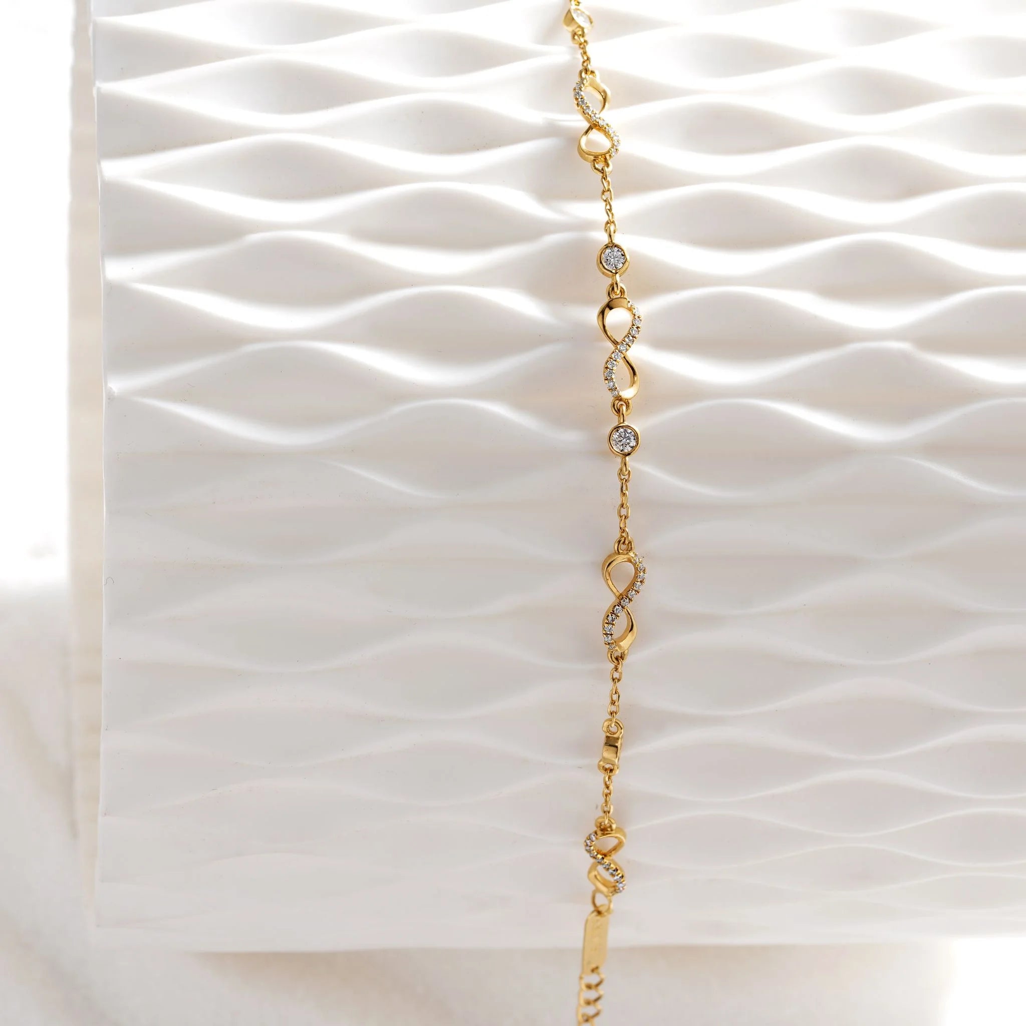 Infinity Charm Bracelet | Gold Plated