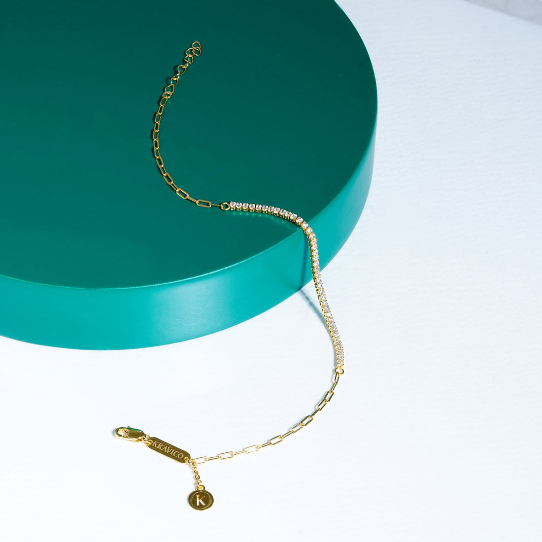 Mini Tennis Link Bracelet