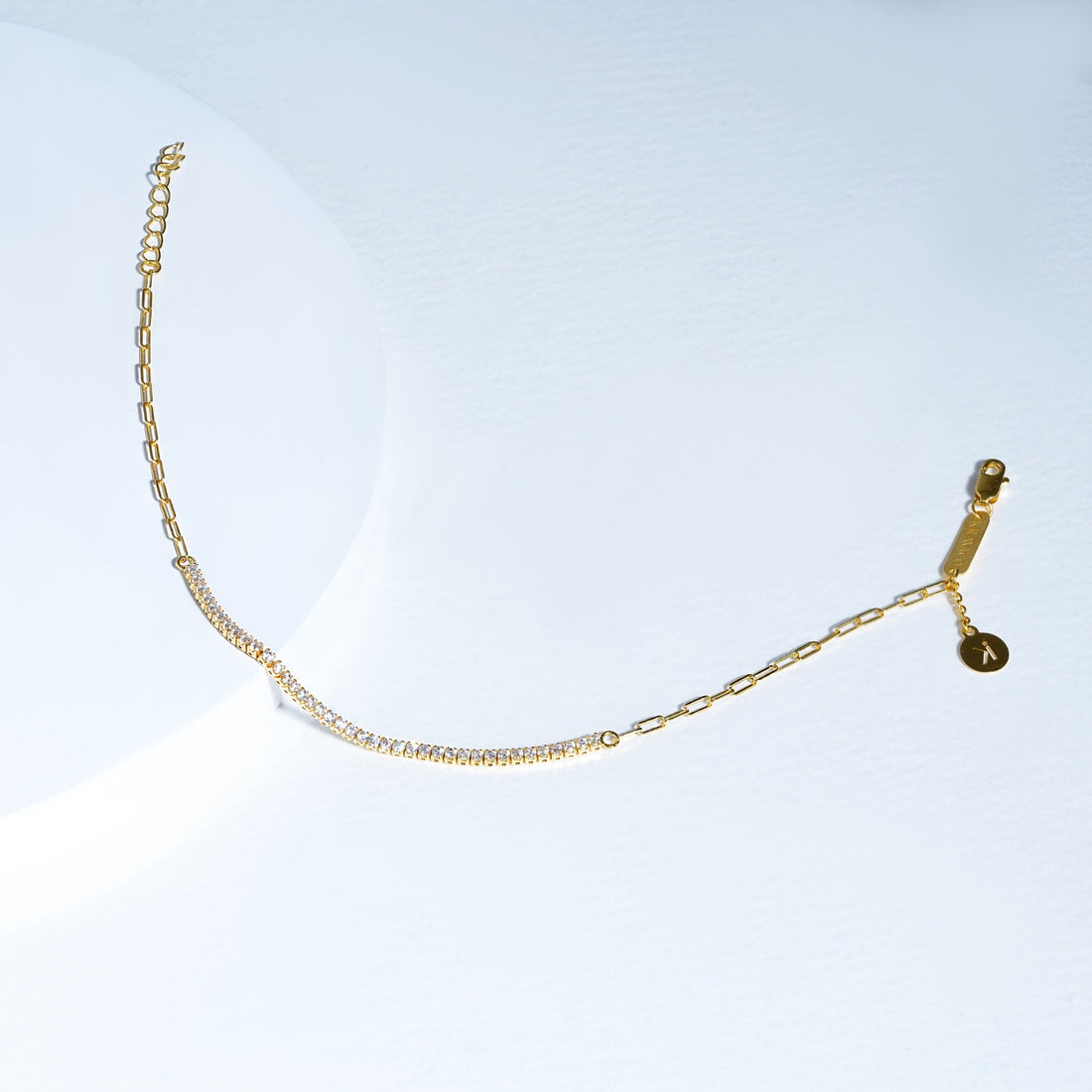 Mini Tennis Link Bracelet