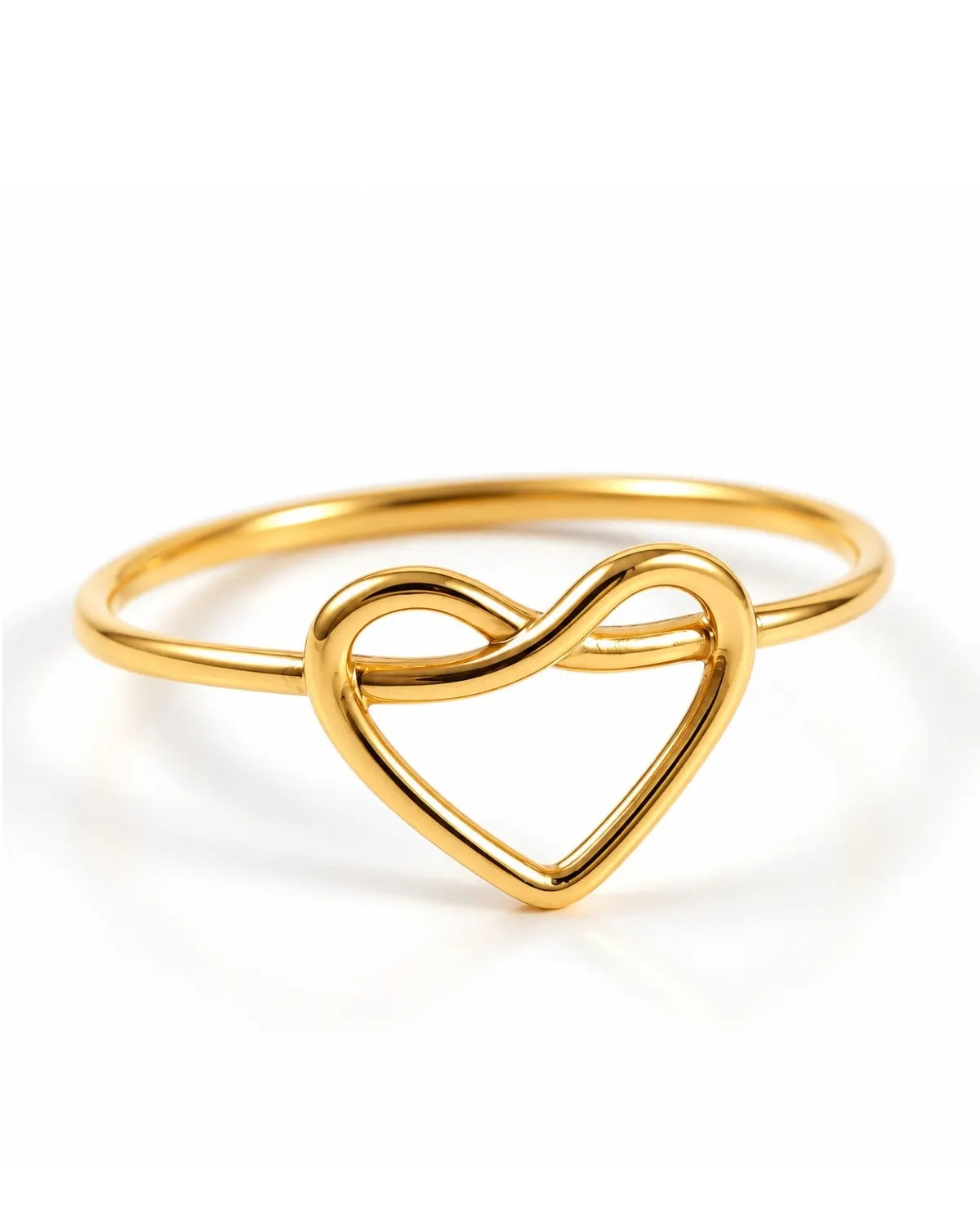 Gold Plated Heart Ring