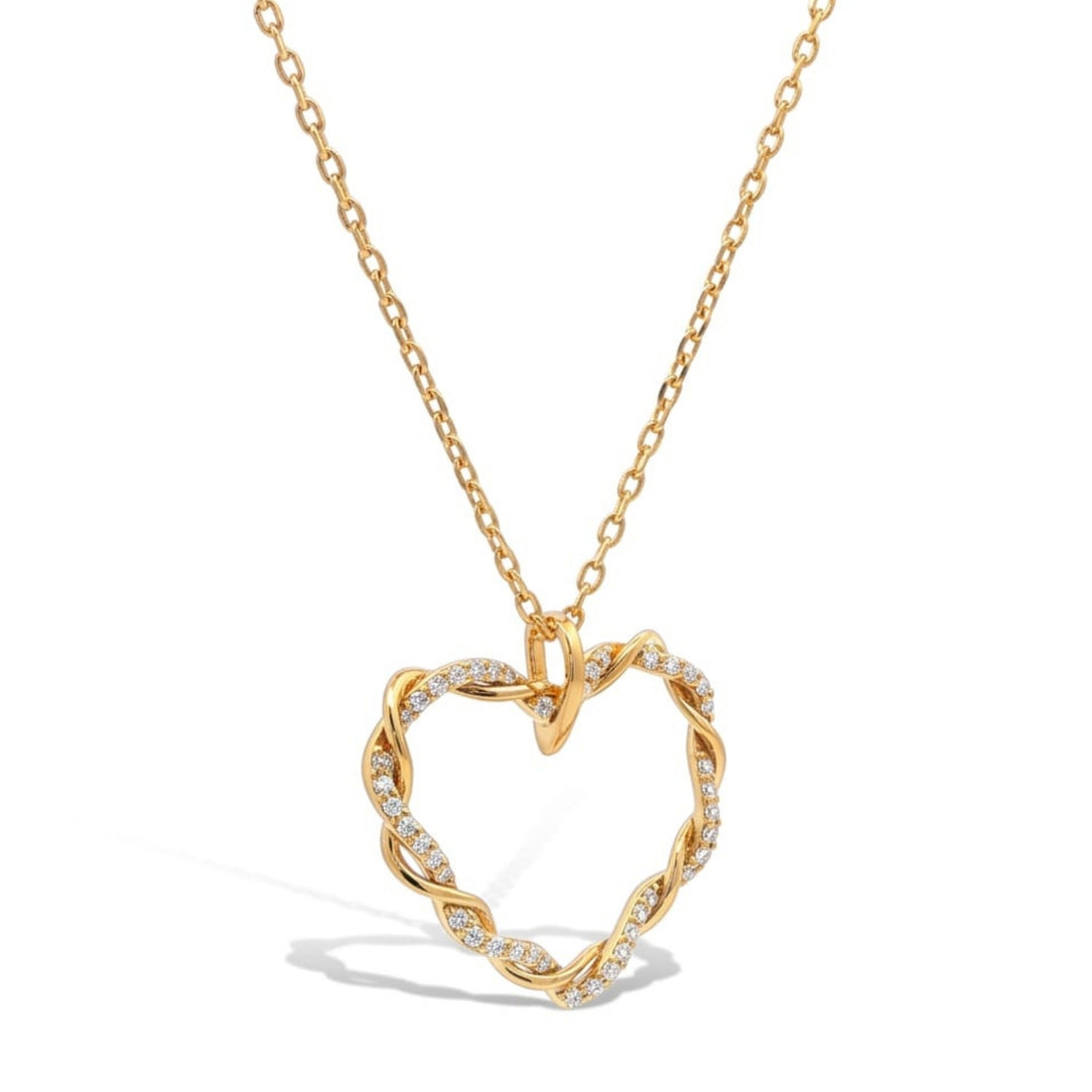 Twisted Heart Pendant