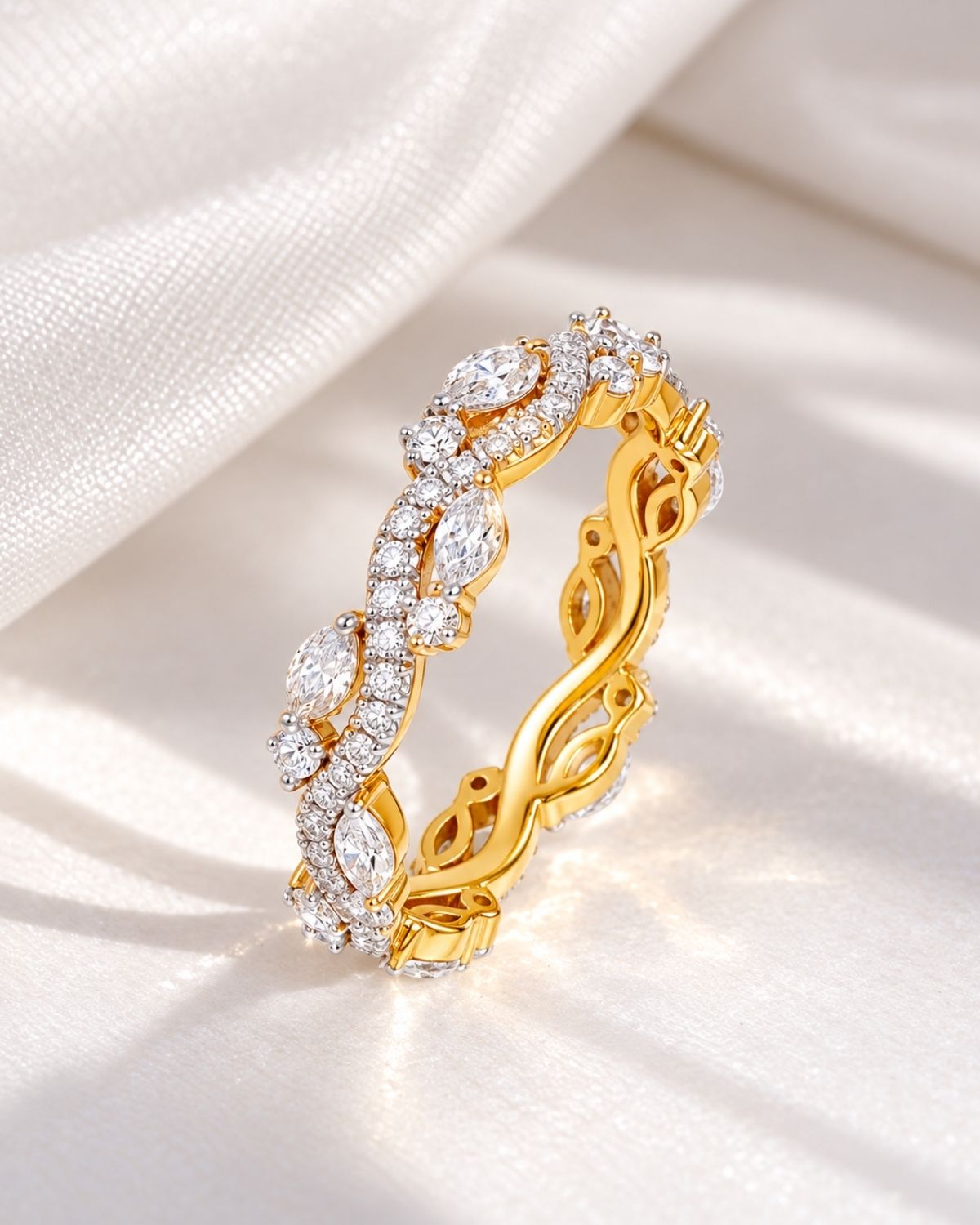 Aurelia Vine Band | Gold Vermeil