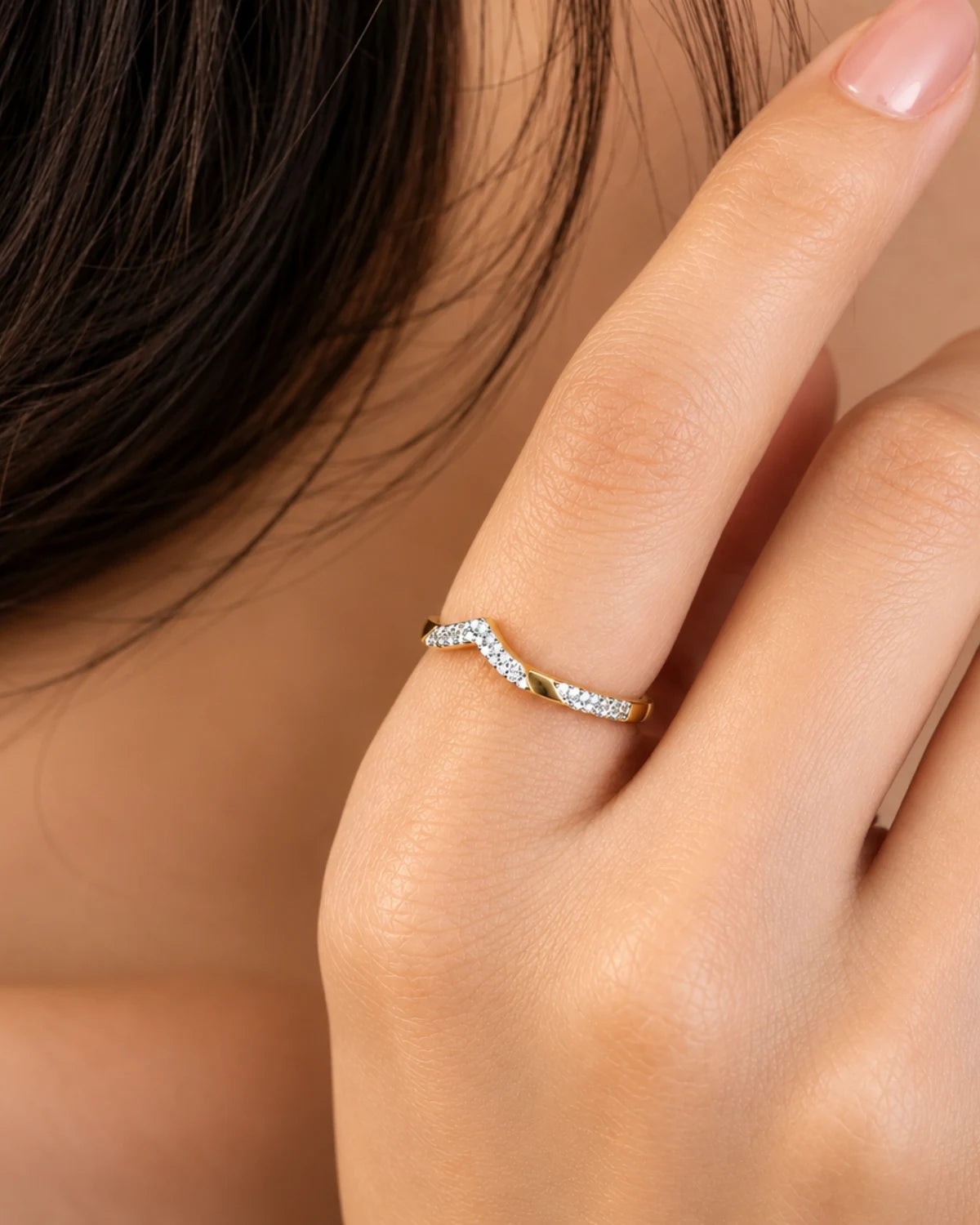 Vertex Band | Gold Vermeil