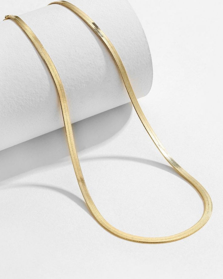Thick Snake Chain | Gold Vermeil