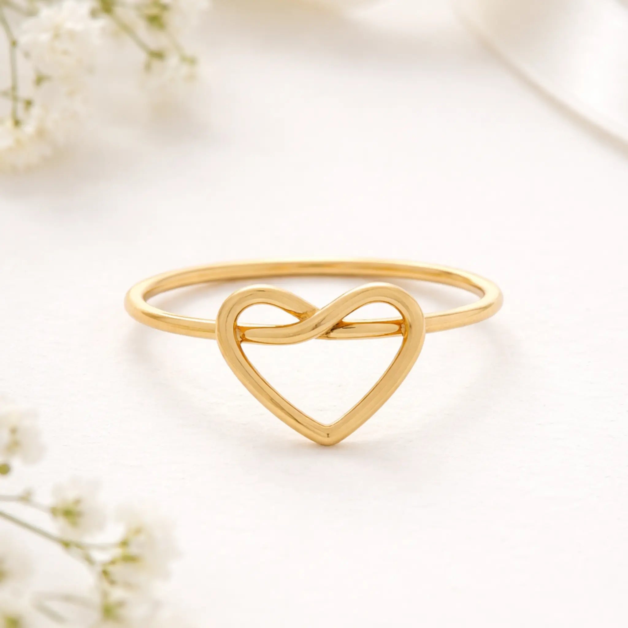 Gold Plated Heart Ring