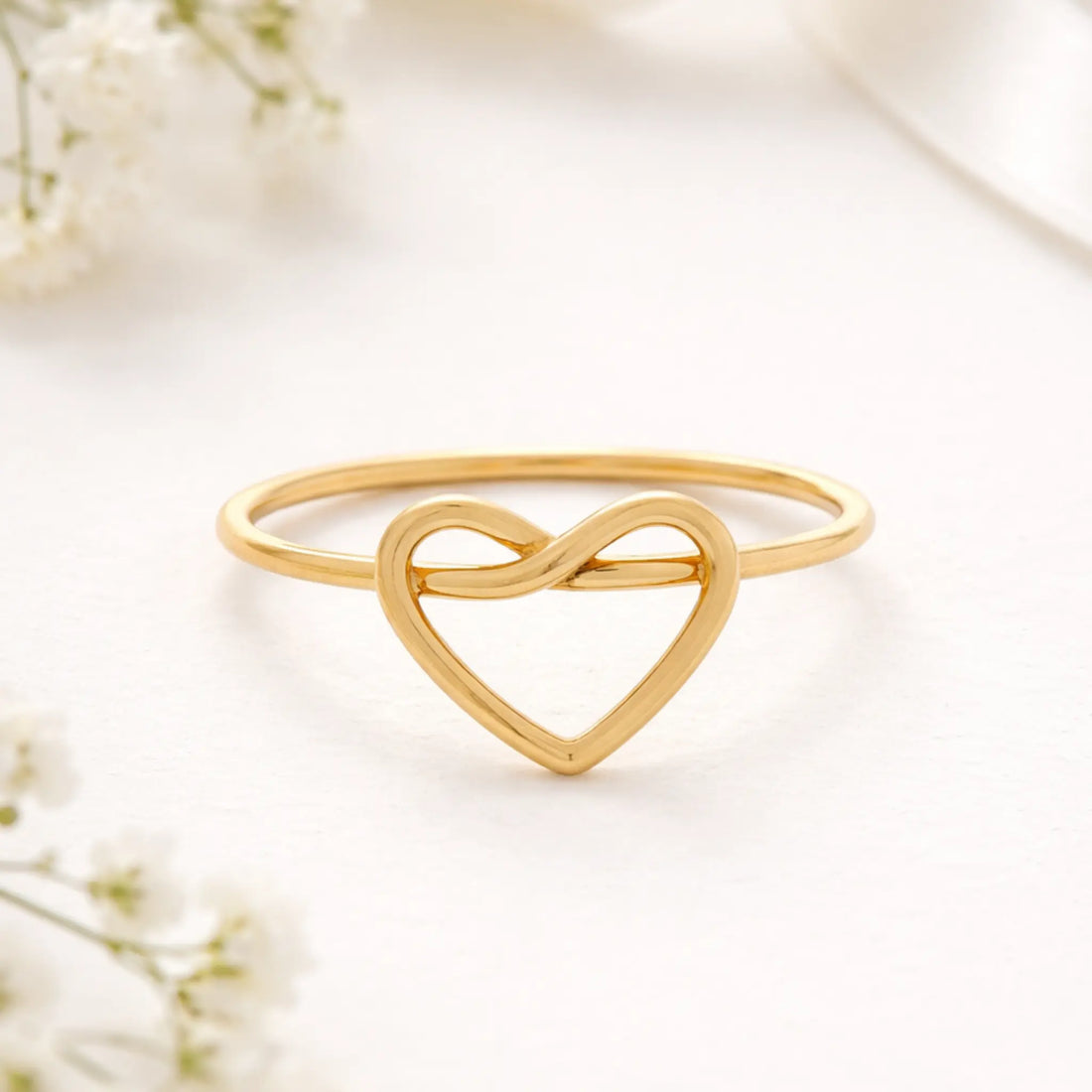 Gold Plated Heart Ring