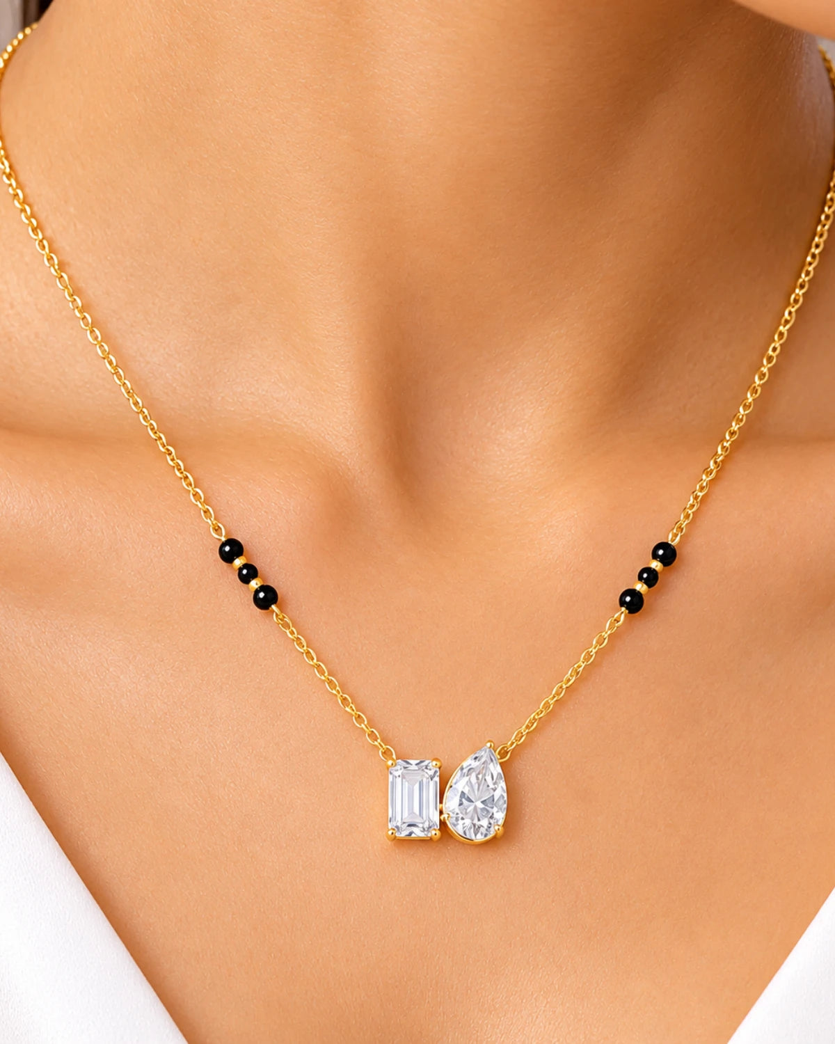 Toi Moi Mangalsutra | Gold Vermeil
