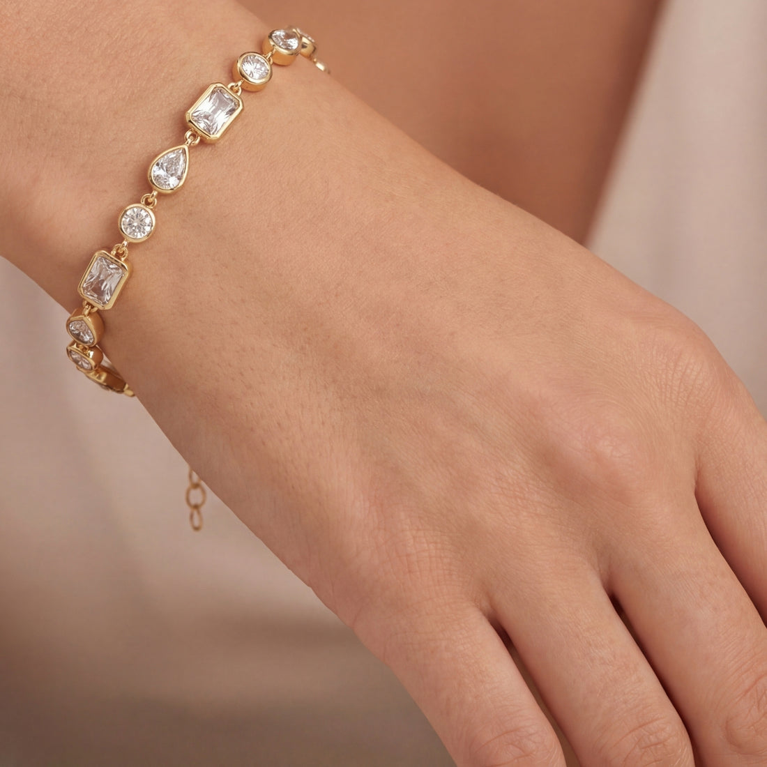 Mixed cut Bracelet