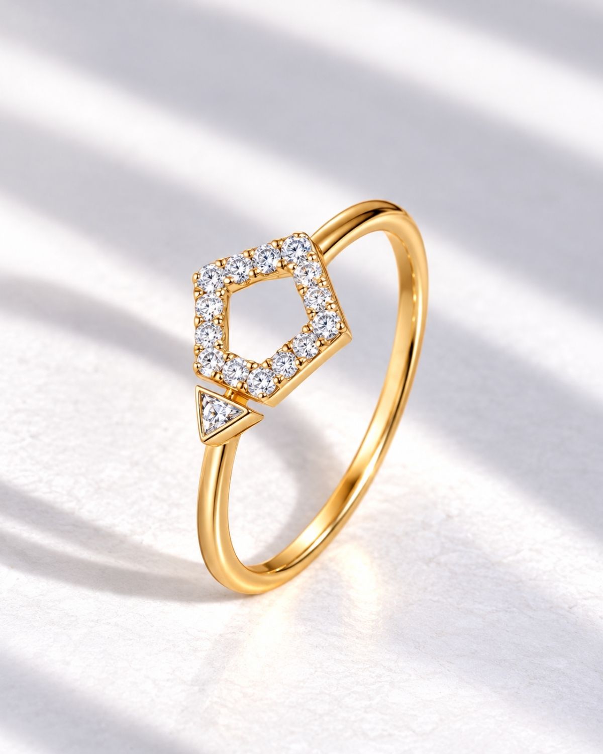 Matrix ring | Gold Vermeil