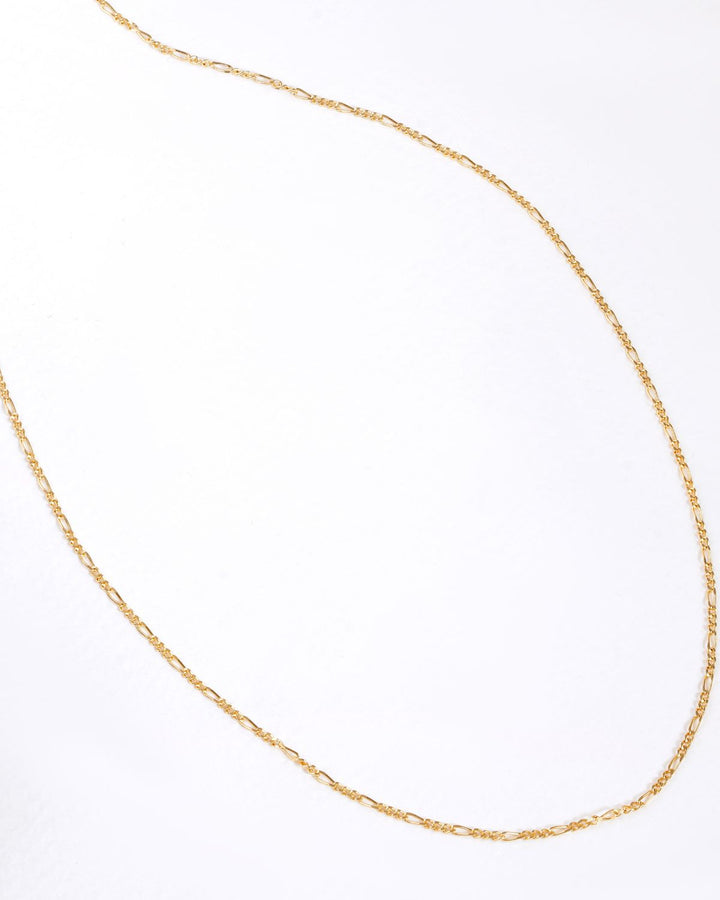 Gold-plated Figaro Chain