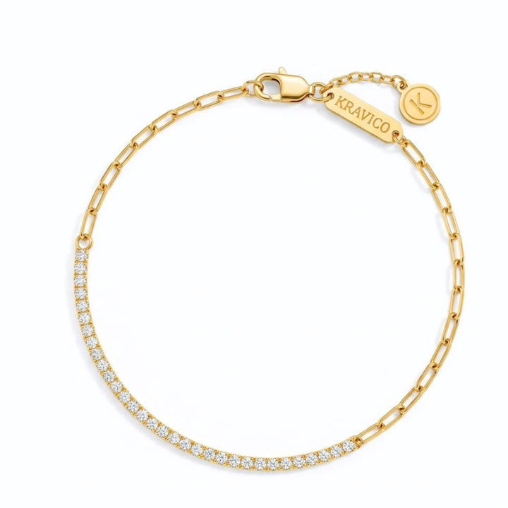 Mini Tennis Link Bracelet