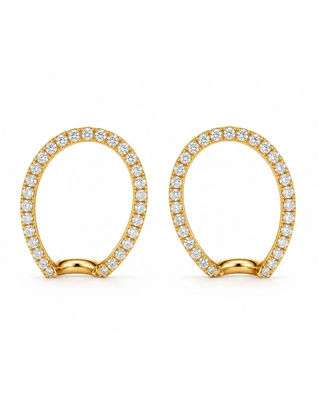 InterConnected Gold Vermeil Earring