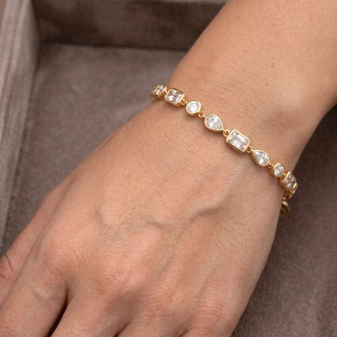 Mixed cut Bracelet
