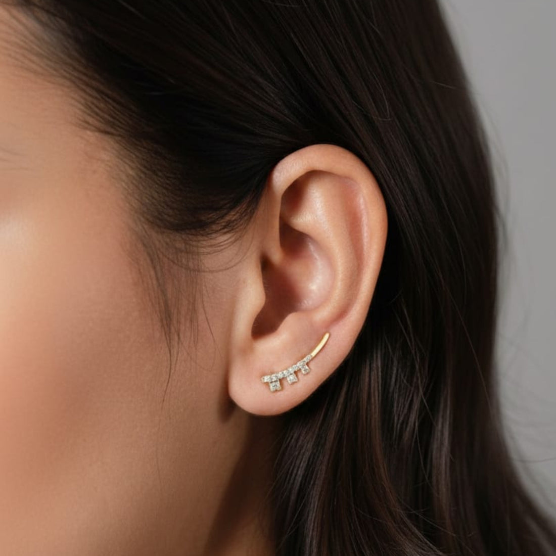 Ear cuff earrings