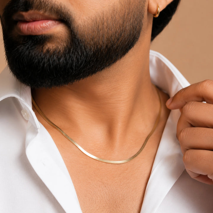 Thick Snake Chain | Gold Vermeil