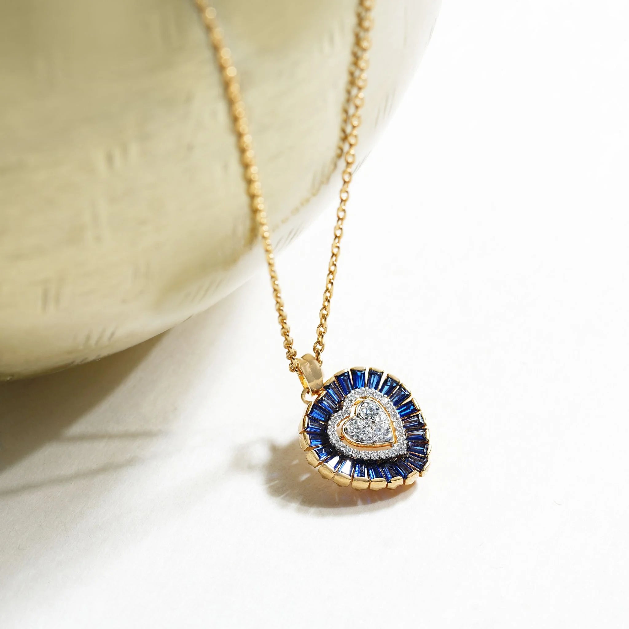 Aura Midnight Heart Pendant