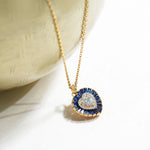 Aura Midnight Heart Pendant