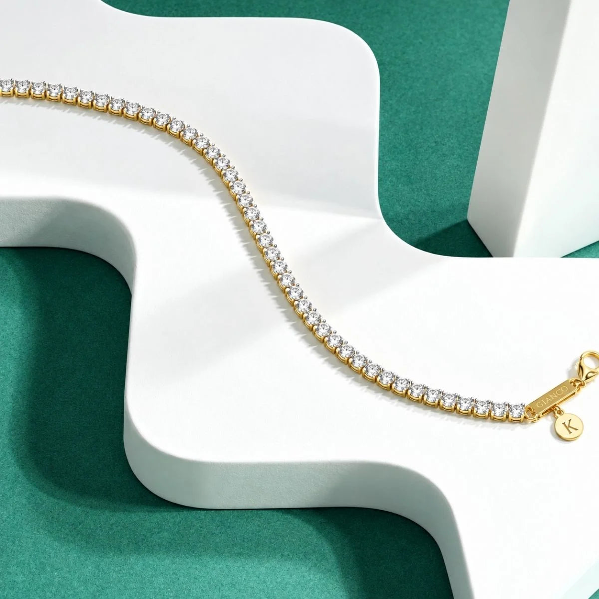 Classic White Diamond Tennis Bracelet