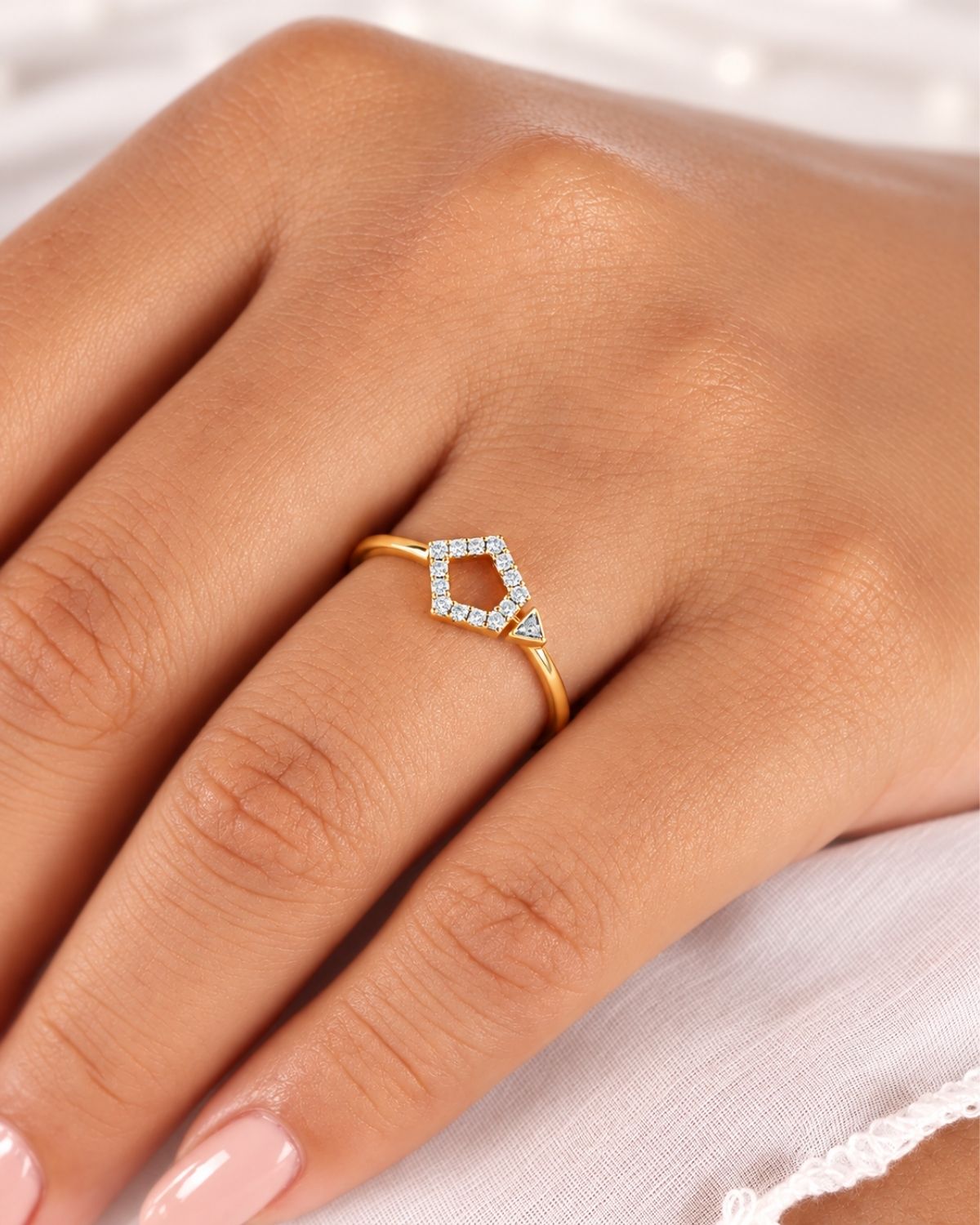 Matrix ring | Gold Vermeil